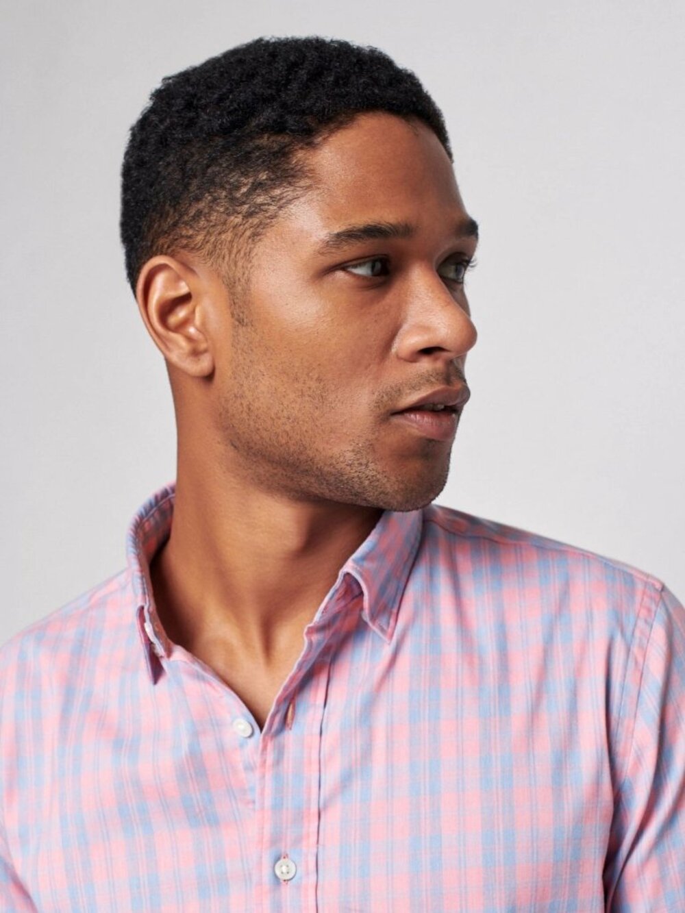 Faherty Men's Performance Dress Shirt The Movement XL Pink/Blue NWT
